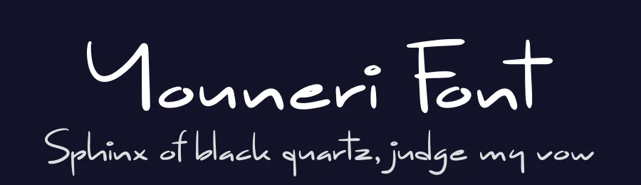 Youneri Font by Denustudios — Script Handwritten Font — thumbnail 2