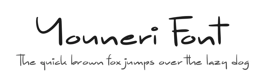 Youneri Font by Denustudios — Script Handwritten Font