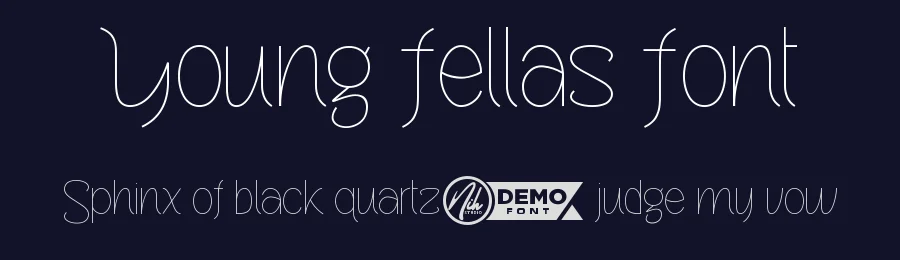 Young Fellas Font by nihstudio — Sans Serif Font — thumbnail 2
