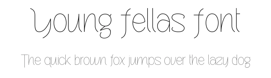 Young Fellas Font by nihstudio — Sans Serif Font