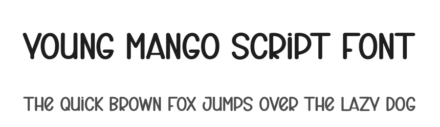 Young Mango Script Font by creativeletter — Display Font