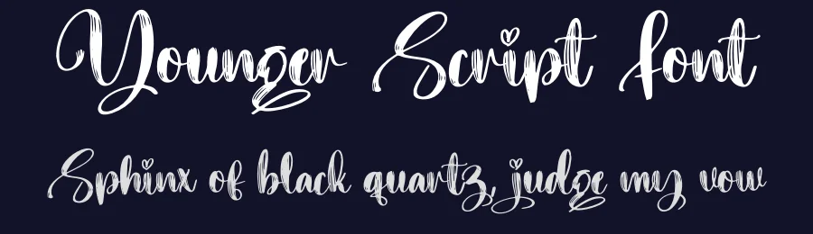 Younger Script Font by creativeletter — Script Handwritten Font — thumbnail 2