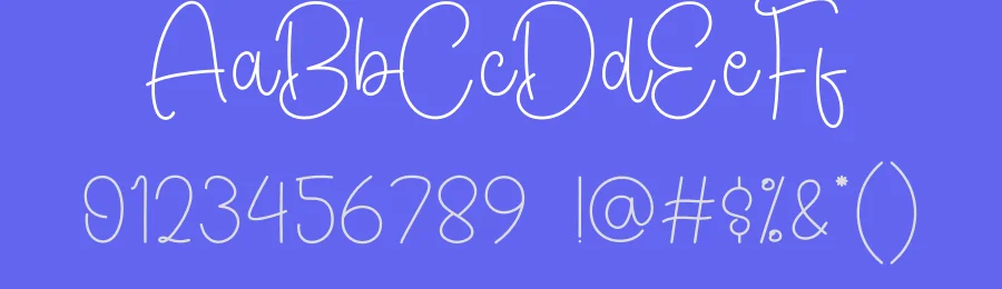 Youngest Calligraphy Font by creativeletter — Script Handwritten Font — thumbnail 3