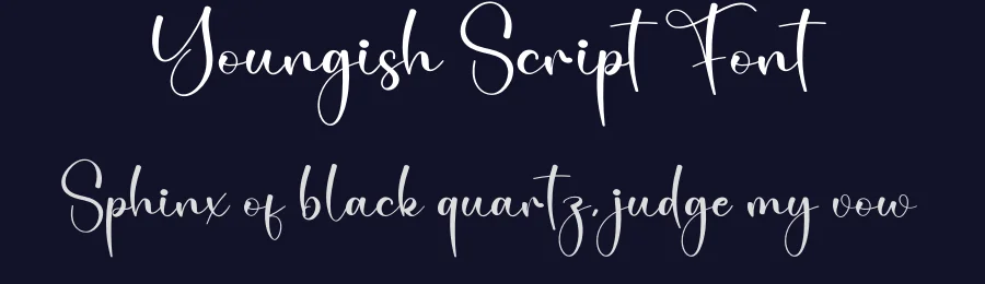 Youngish Script Font by creativeletter — Script Handwritten Font — thumbnail 2