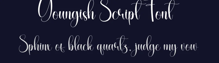 Youngish Script Font by creativeletter — Script Handwritten Font — thumbnail 2