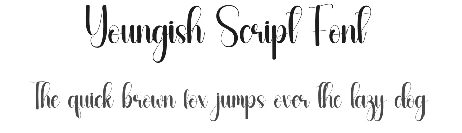Youngish Script Font by andikastudio — Script Handwritten Font