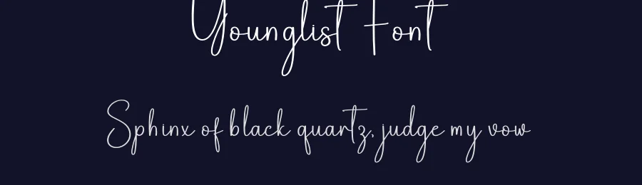 Younglist Font by creativeletter — Script Handwritten Font — thumbnail 2