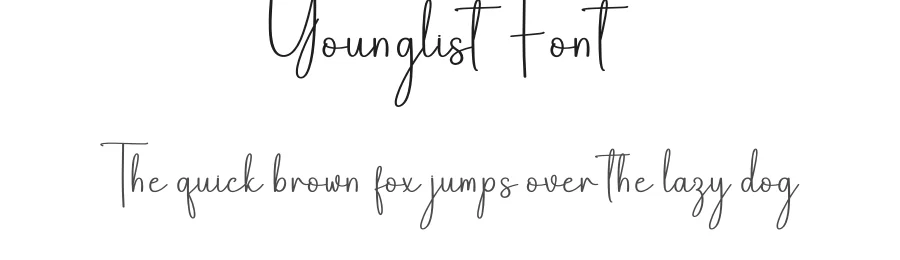 Younglist Font by creativeletter — Script Handwritten Font
