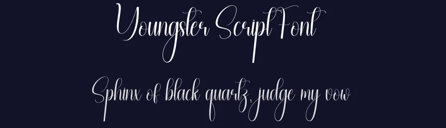Youngster Script Font by creativeletter — Script Handwritten Font — thumbnail 2