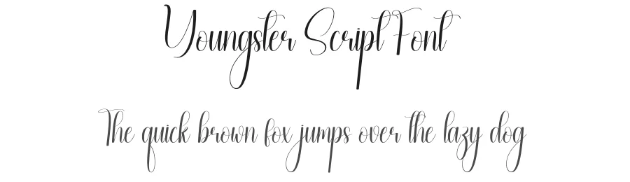 Youngster Script Font by creativeletter — Script Handwritten Font