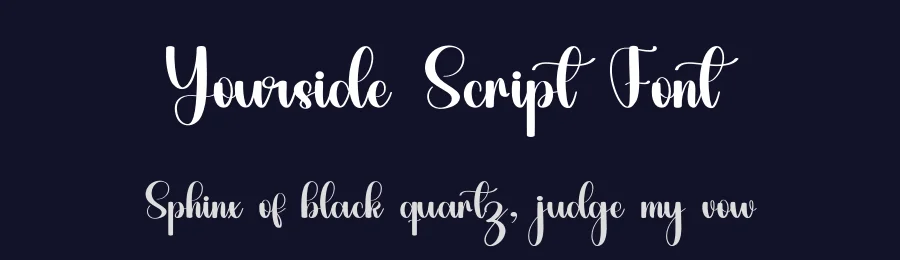 Yourside Script Font by inermediaSTUDIO — Script Handwritten Font — thumbnail 2