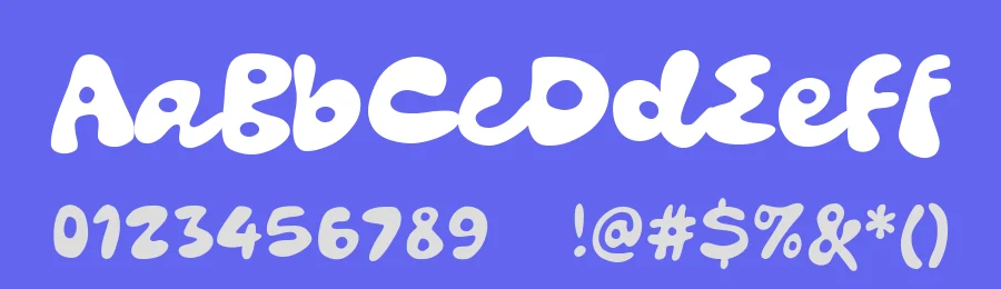 Youth Brain – Groovy Bold Font by Saridezra — Script Handwritten Font — thumbnail 3