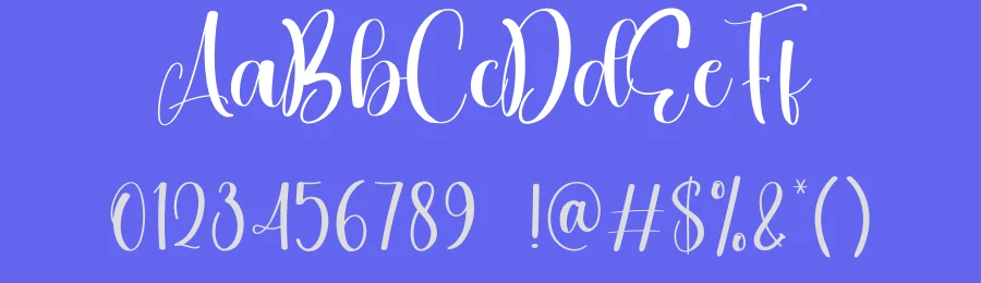 Youthful Calligraphy Font by creativeletter — Script Handwritten Font — thumbnail 3
