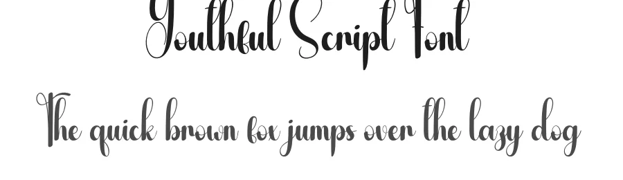 Youthful Script Font by andikastudio — Script Handwritten Font