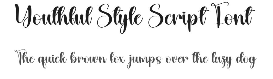 Youthful Style Script Font by andikastudio — Script Handwritten Font