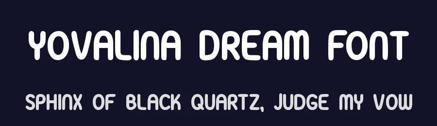 Yovalina Dream Font by futuristypestudio — Decorative Font — thumbnail 2
