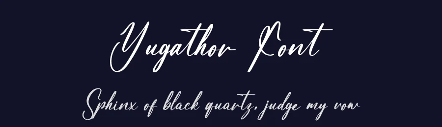 Yugathor Font by letterenastudios — Script Handwritten Font — thumbnail 2
