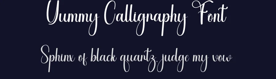 Yummy Calligraphy Font by andikastudio — Script Handwritten Font — thumbnail 2