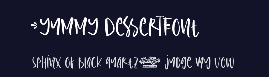Yummy Dessert Font by noahtype — Display Font — thumbnail 2