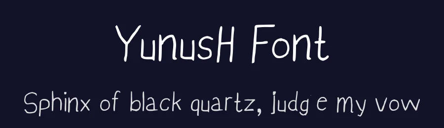 YunusH Font by Creativetacos — Script Handwritten Font — thumbnail 2