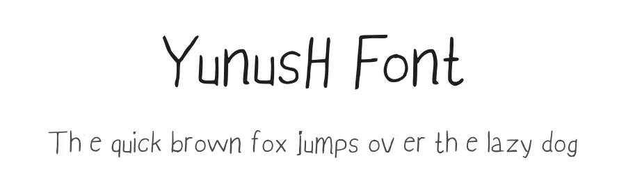 YunusH Font by Creativetacos — Script Handwritten Font