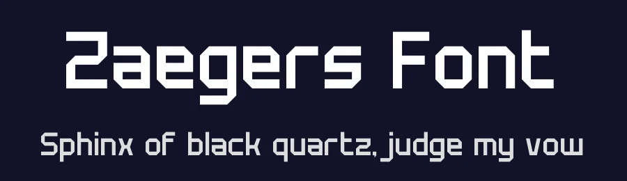 Zaegers Font by Denustudios — Serif Font — thumbnail 2