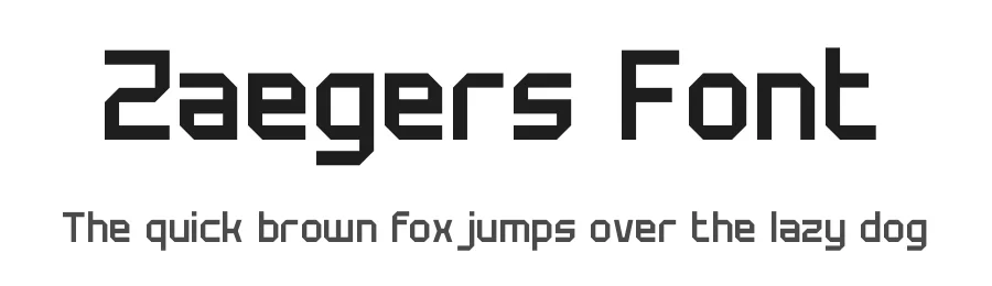 Zaegers Font by Denustudios — Serif Font
