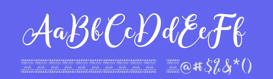 Zahran Font by namelatype — Script Handwritten Font — thumbnail 3