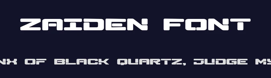 Zaiden Font by Linecreative — Display Font — thumbnail 2