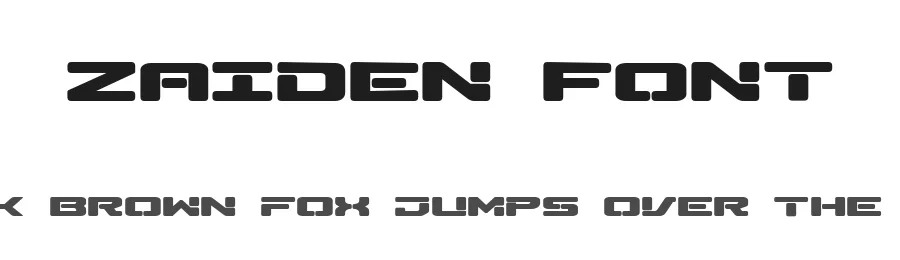Zaiden Font by Linecreative — Display Font