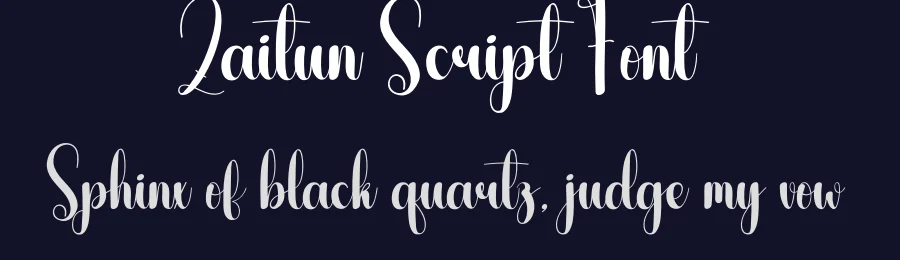 Zaitun Script Font by andikastudio — Script Handwritten Font — thumbnail 2