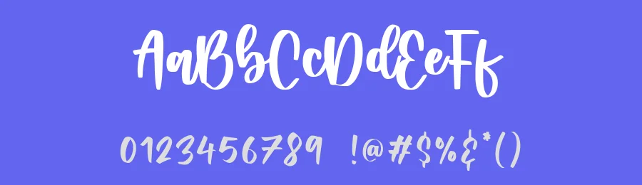 Zambrota Lovely Modern Handwritten Font by balpirick — Script Handwritten Font — thumbnail 3