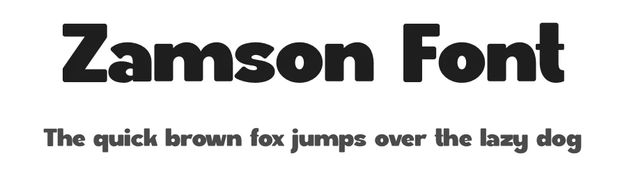 Zamson Font by Skytroopas — Sans Serif Font