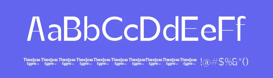 Zanithe – Modern Geometric Sans Serif Font by timelesstype.co — Decorative Font — thumbnail 3
