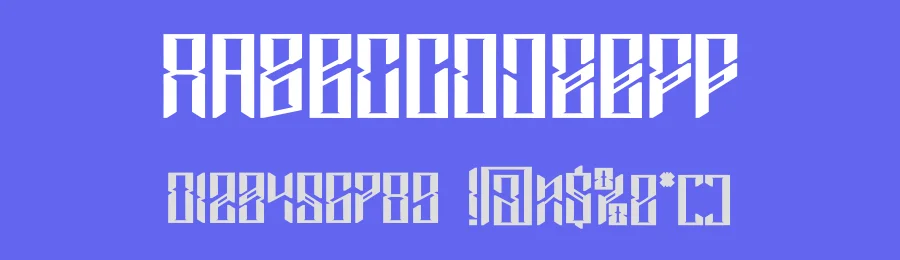 Zanterox Font by Dhabee — Display Font — thumbnail 3