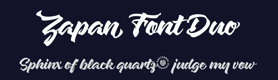 Zapan Font Duo by Tirtacraft — Script Handwritten Font — thumbnail 2
