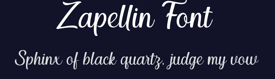 Zapellin Font by senihujan — Script Handwritten Font — thumbnail 2