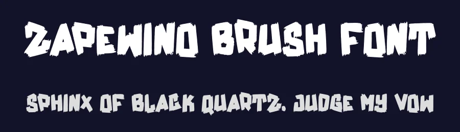 Zapewino Brush Font by Dhabee — Script Handwritten Font — thumbnail 2
