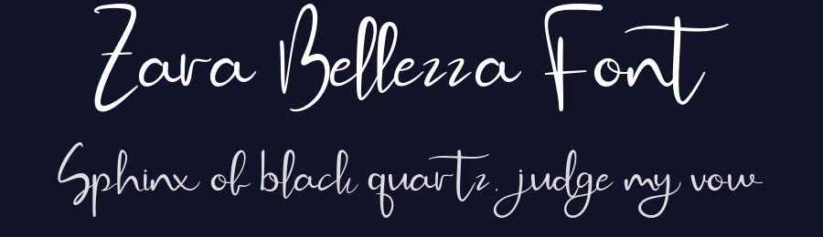 Zara Bellezza Font by Creatifontstudios — Script Handwritten Font — thumbnail 2