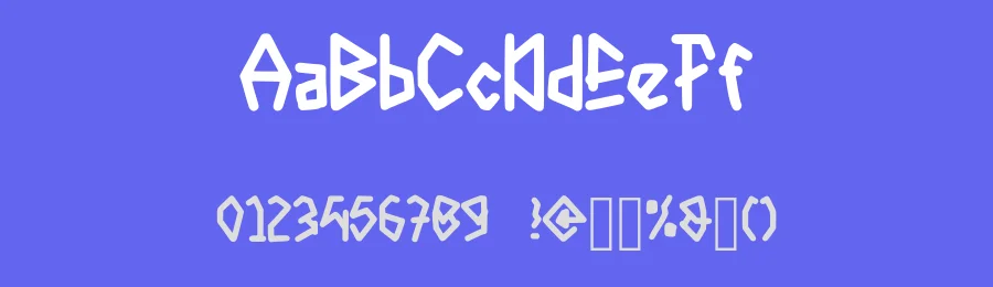 ZARKET — Experimental Tribal Display Font by idealistudio — Display Font — thumbnail 3