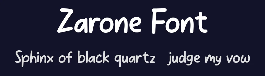 Zarone Font by Flawless And Co — Script Handwritten Font — thumbnail 2
