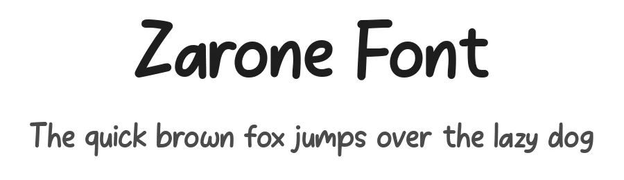 Zarone Font by Flawless And Co — Script Handwritten Font