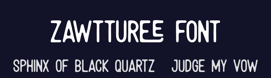 Zawtturee Font by Creatype Studio — Display Font — thumbnail 2