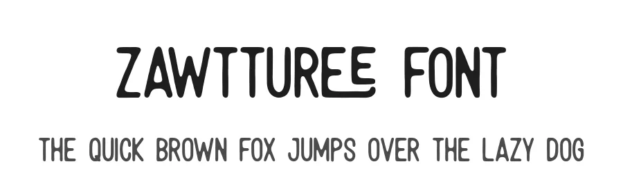 Zawtturee Font by Creatype Studio — Display Font