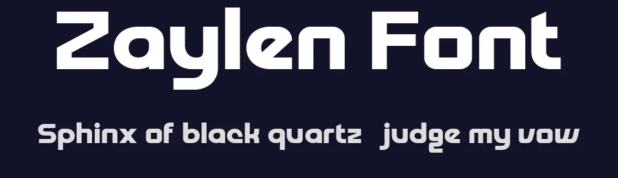 Zaylen Font by Ragamkata — Display Font — thumbnail 2