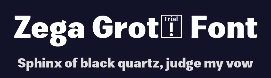 Zega Grot™ Font by isaco — Sans Serif Font — thumbnail 2