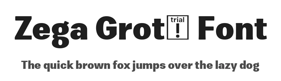 Zega Grotβ’ Font by isaco β Sans Serif Font