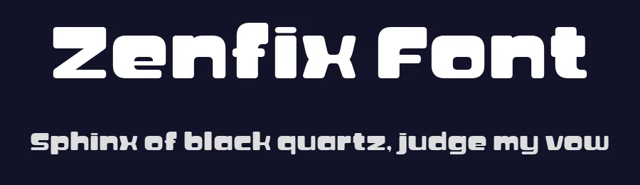 Zenfix Font by Artisan Template — Display Font — thumbnail 2
