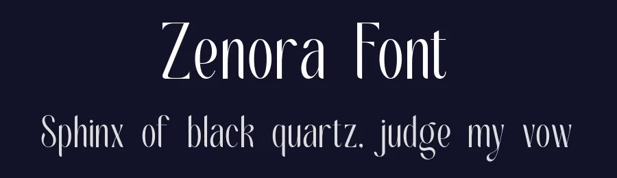Zenora Font by ErmediaStudio — Serif Font — thumbnail 2
