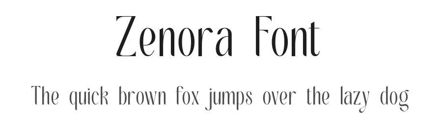 Zenora Font by ErmediaStudio — Serif Font